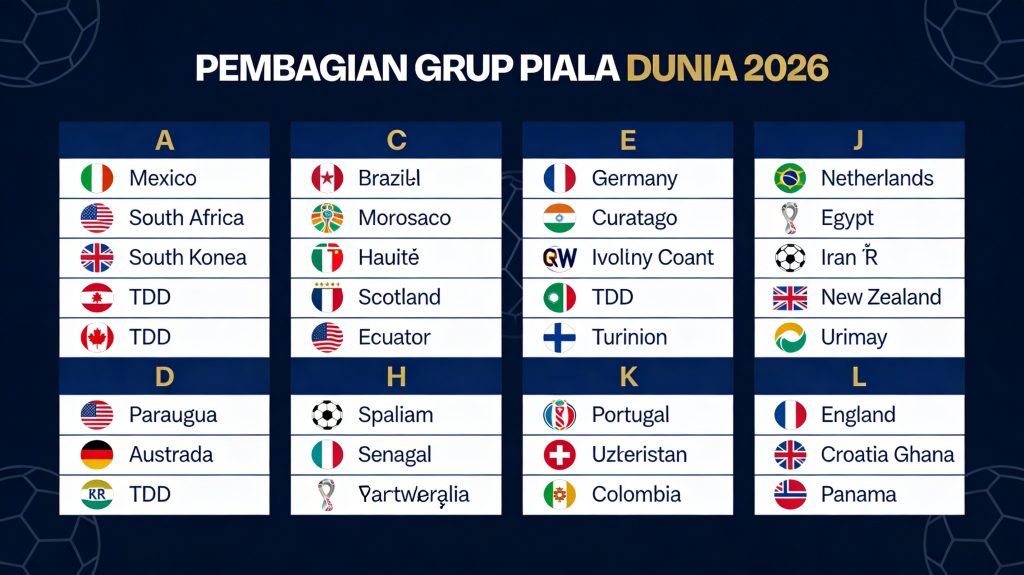 pembagian group piala dunia